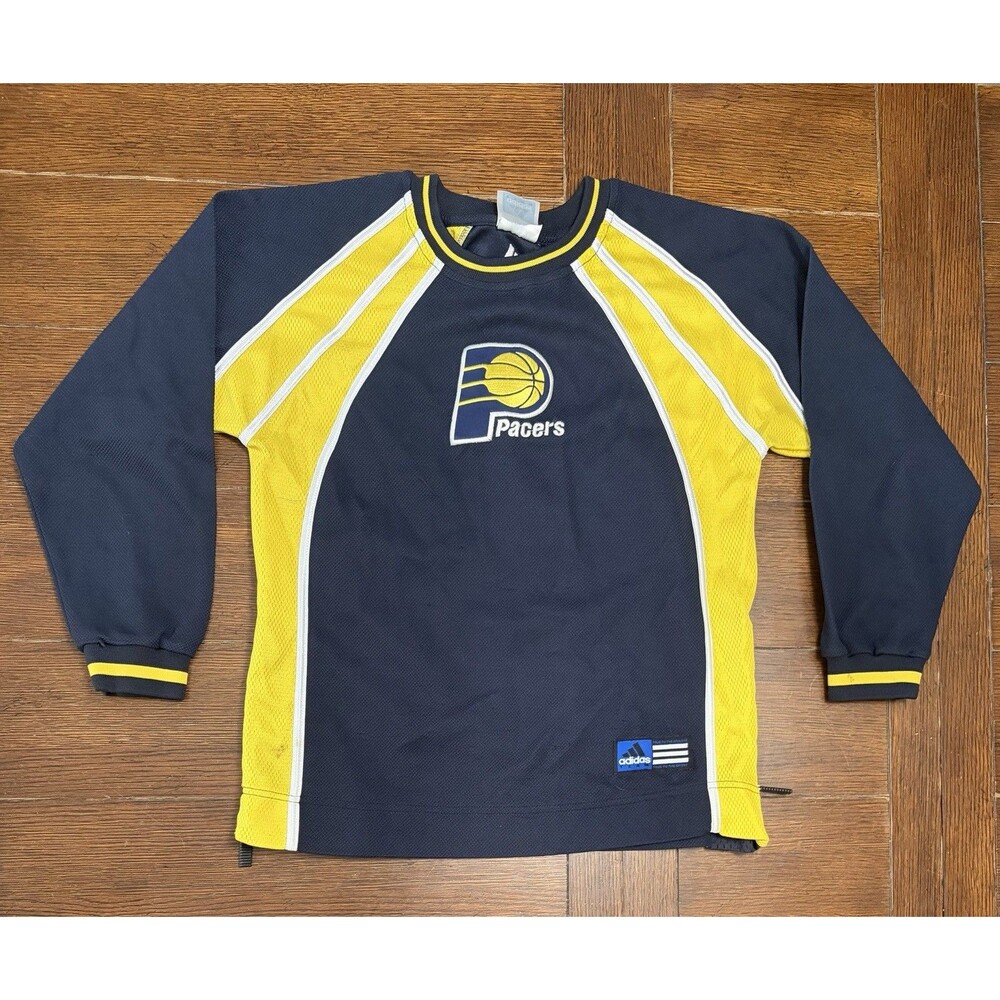 Vintage Men’s Indiana Pacers Size S Adidas Shoot around Long Sleeve Shirt